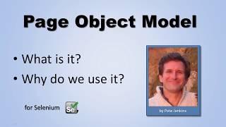 What is Page Object Model and why should we use it?