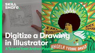 Digitize and Edit a Drawing in Adobe Illustrator