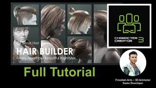 Hair Builder Tutorial - Character Creator 3.4 Tutorial