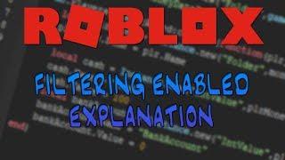 Filtering Enabled Explanation | ROBLOX Scripting