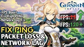 Genshin Impact: How To Fix High Ping & Network Lag | Fix Lag & Boost FPS on Any Pc (Full Guide)