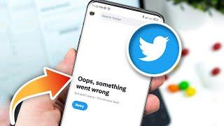 How To Fix "Oops something went wrong" Error on Twitter