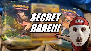 Pulling a Secret Rare at 1am! Opening two Pokemon TCG Crown Zenith Mini Tins!