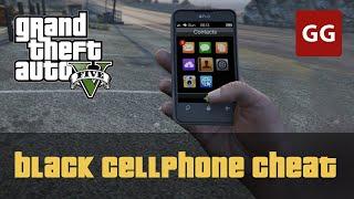 Black Cellphone Cheat Code — GTA 5