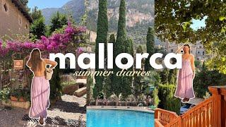 MALLORCA TRAVEL VLOG | exploring Deia, restaurants, what i wore, spanish summer diaries 