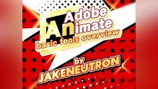 Adobe Animate CC - Basic Tools Overview!