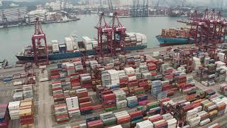 Container Terminal Header Video