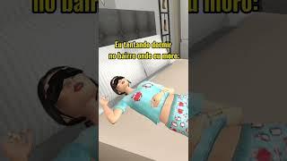 EU TENTANDO DORMIR NO BAIRRO ONDE EU MORO | Avakin Life