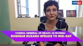 Consul general of Brazil in Mumbai, Rosimar Suzano speaks to mid-day