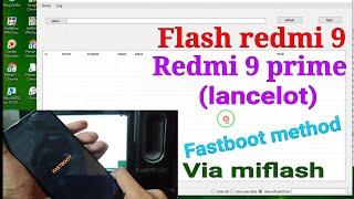Flash Redmi 9/Redmi 9 Prime (lancelot) Lewat Miflash
