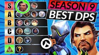 NEW SEASON 9 DPS TIER LIST - BEST and WORST HEROES to RANK UP! - Overwatch 2 Meta Guide
