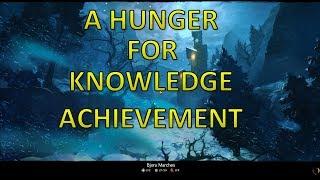 Guild Wars 2 - A Hunger for Knowledge Achievement