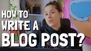 Blog Marketing Part 2 - How to ACTUALLY Write a Blog POST?!