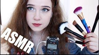 ASMR || Brushing || Camera and Microphone || Tapping | Whisper Ear to Ear