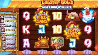 LOBSTER BOB'S SEA FOOD AND WIN IT SLOT BIG WIN