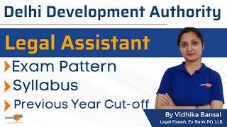 Delhi Development Authority Legal Assistant |  Exam Pattern, Syllabus and Previous Year Cut-off
