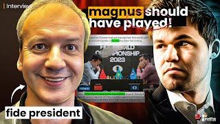 Magnus Carlsen had reasonable arguments to not defend his title | Arkady Dvorkovich | FIDE President