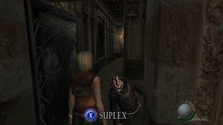 Suplex with Ashley is now possible on the PC version of Resident Evil 4!