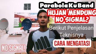 Parabola Ku Band Mendung Hujan Signal Hilang? berikut Penjelasan Teknisnya