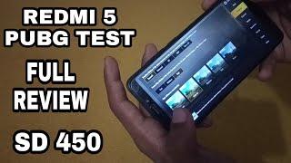 Redmi 5 PUBG MOBILE TEST  || Full Review 