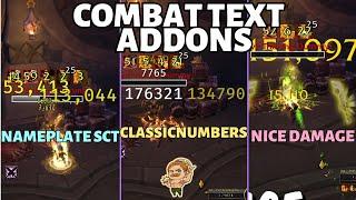 Damage Numbers Addons - Nice Damage, ClassicNumbers, Nameplate SCT | Arena WoW Dragonflight PvP