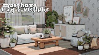 must have cozy & aesthetic build/buy custom content   | the sims 4 cc showcase | + cc links