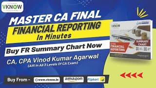 Buy FR Summary Chart Book By CA, CPA Vinod Kumar Agarwal Sir | Best Book For Last Minute Revision