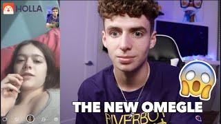 FINDING A GIRLFRIEND ON THE NEW OMEGLE (HOLLA APP) | Zach Clayton