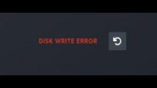 (Fixed) Disk Write Error of Steam Downloading