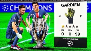 GAGNER La LIGUE DES CHAMPIONS Avec Une ÉQUIPE DE GARDIENS ! Sur FC25