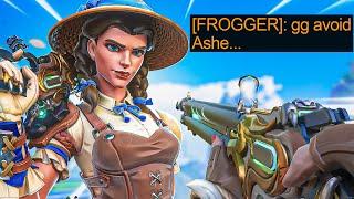 I made a Toxic player REGRET avoiding me on Ashe..