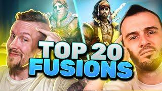 TOP 20 FUSIONS of ALL TIME | Raid Shadow Legends