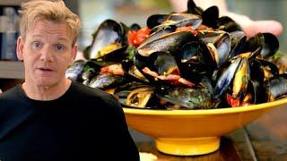 Gordon Ramsay's Steamed Mussels