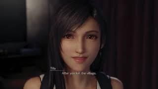 Final Fantasy 7 Remake - Ch.3 Alone At Last: Change Filter & Meet Tifa Dialogue Cutscene PS4 (2020)