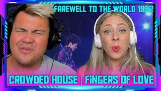 Americans Reaction to Crowded House - Fingers of love - Sydney 1996 | THE WOLF HUNTERZ Jon and Dolly