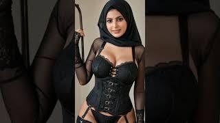 Ai Lookbook Arabian Hot  Model Hijab and Bikini Lookbook