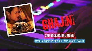 Ghajini Sad Background Music | Behka Behka Guitar theme | Recreated by Dhaval K Raval #bgm