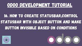 How to create statusbar, control with object button & make button invisible based on conditions