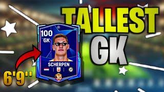 I Tried Tallest GOALKEEPER In FC MOBILE | SCHERPEN Review