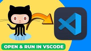 How to Open Github Project in Visual Studio Code | Pull Code from Github (2023)
