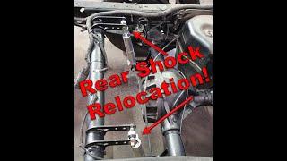 Atomic Fab Rear Shock Relocation Kit