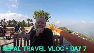 Nepal Travel Vlog Day 7  - Kathmandu to Nagarkot (In search of Himalayan Views)