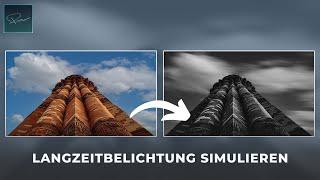 Himmel austauschen und Langzeitbelichtung (LZB) simulieren in #Photoshop