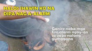 Murang Fire alarm from shopee Fake ngaba o ayaw lang ng nauusukan? ^_^