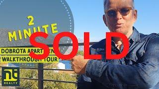 SOLD Kotor Bay - Walkthrough Tour of Dobrota 2 Bedroom, 2 Bathroom Apartment