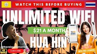  HUA HIN WIFI INTERNET | THAI DATA PACKAGES | 3BB MARKET VILLAGE | 4K VLOG (2024)