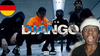 American Reacts to German Drill! Django - Stu Sesh w/ Miloo Pictures [S01.E15] | Prod. MENVCE