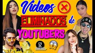 ¡VIDEOS PROHIBIDOS DE LOS YOUTUBERS! ELLOS NO QUIEREN QUE LOS VEAS - 52 Rankings :O