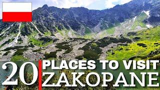 20 Amazing Places to Visit in Zakopane | Tatra Mountains | Poland | GoPro Hero 9 Black