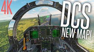 DCS' GRAPHICS TECHNOLOGY IS AMAZING! - DCS World Ultra 4K Realistic Gameplay (No Combat)